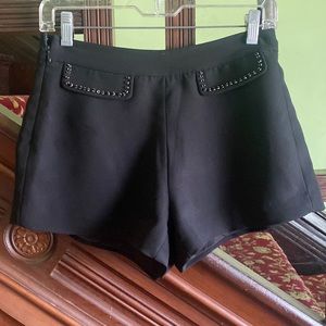 Five Plus Black Dress Shorts